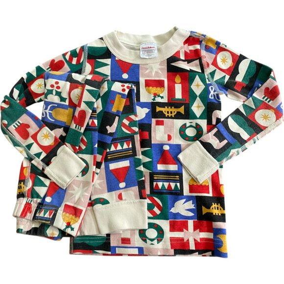 Hanna Andersson long johns size 100cm (4) holiday - Picture 1 of 5